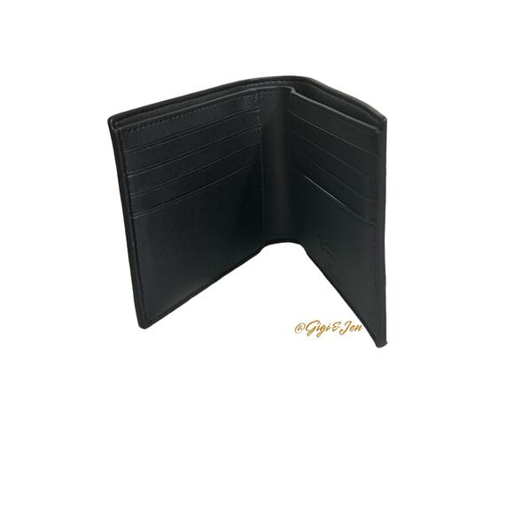 Disney X Coach Wallet With Holiday Print Black New - Picture 10 of 10